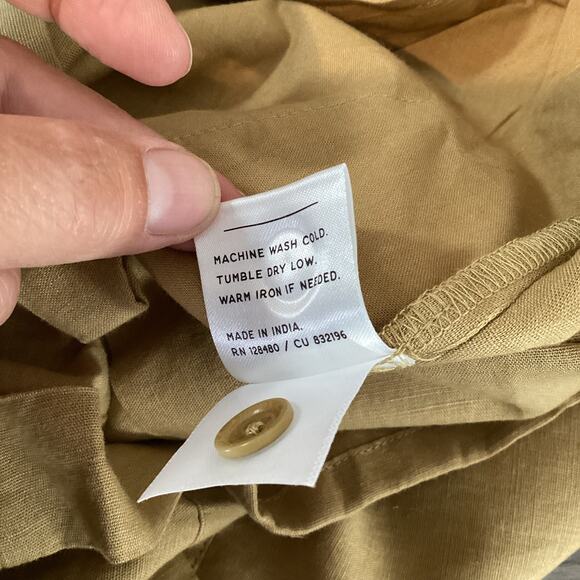 Pact Romper Shorts Size L The Harbour Organic Cotton Hemp Lightweight Casual - Picture 12 of 16